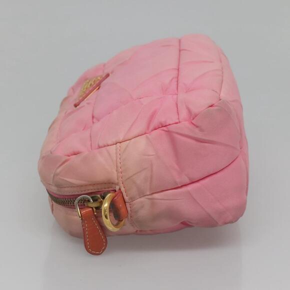 PRADA Shoulder Bag Nylon Pink Gold - Picture 4 of 12